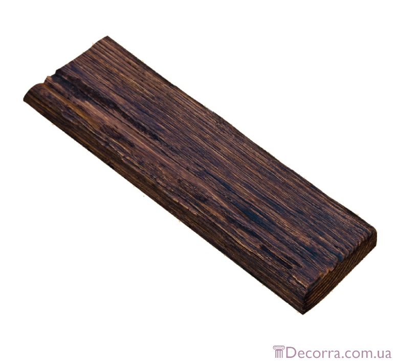 Купить Панель для декоративных балок Decowood Рустик ET 306 (3м) classic темная 12х3,5.