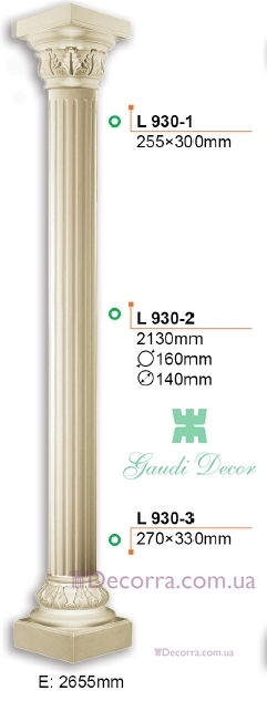 Купить Капители и базы Gaudi decor L 930-3 база.