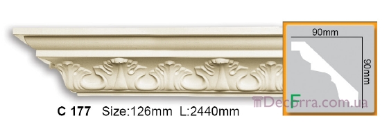 Купить Карниз с орнаментом Gaudi decor C 177.