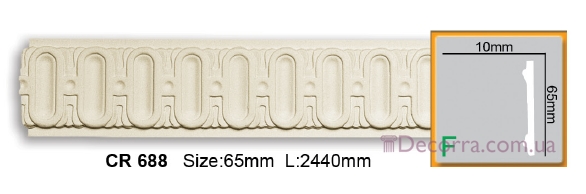 Купить Молдинг для стен с орнаментом Gaudi decor CR 688.