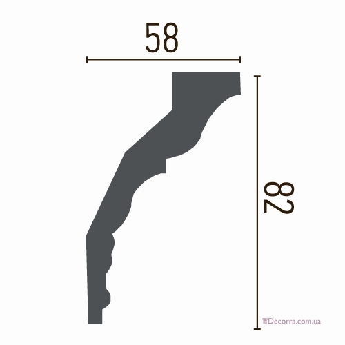 Купить Карниз гибкий Gaudi decor C 1009 (2,00м) Flexi.