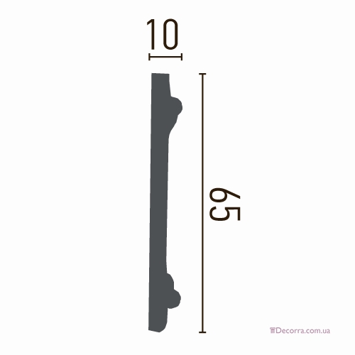 Купить Молдинг для стен гибкий Gaudi decor CR 688 (2,00м) Flexi.