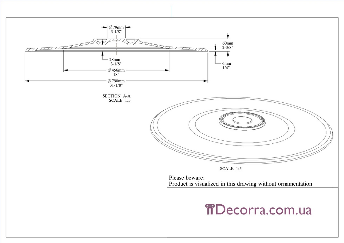 Купить Розетка Orac decor Luxxus R24.