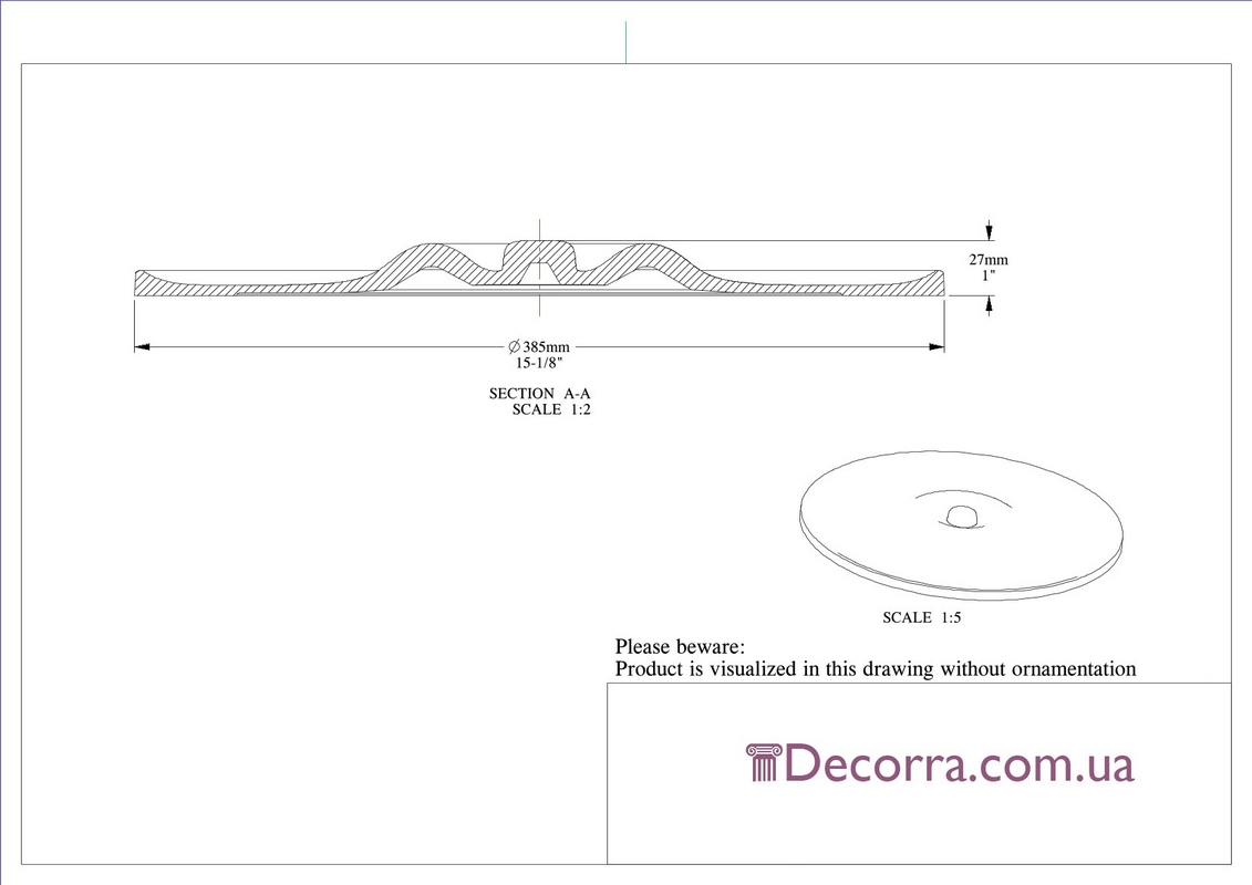 Купить Розетка Orac decor Luxxus R31.