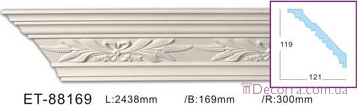 Купить Карниз с орнаментом Classic home (Вип-декор) ET88169.