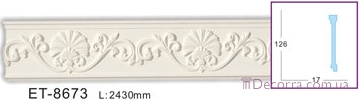Купить Молдинг для стен с орнаментом Classic home (Вип-декор) ET8673.